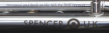 Spencer Trumpets  - leadpipe logo